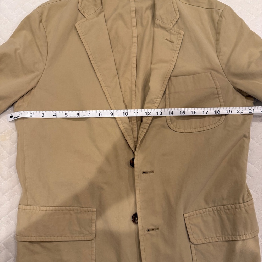 Polo Ralph Lauren Khaki Cotton Unlined Sport Jacket - Picture 12 of 13